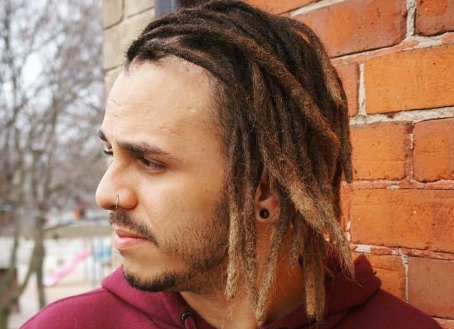 tóc dreadlock nhuộm ombre