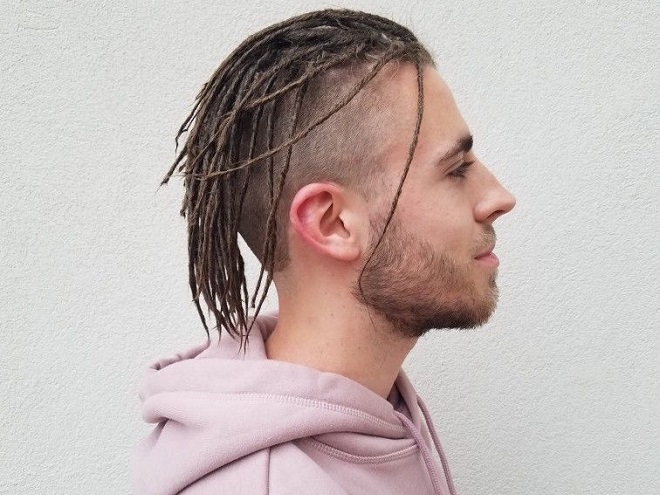 tóc dreadlock undercut mohawk