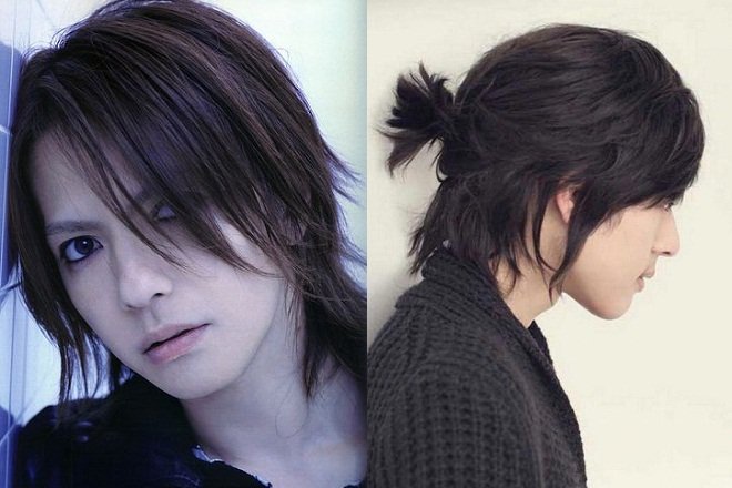 tóc layer nam dài nhật bản buộc man bun