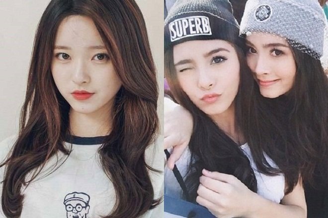 tóc ngang lưng uốn nhẹ đuôi đẹp