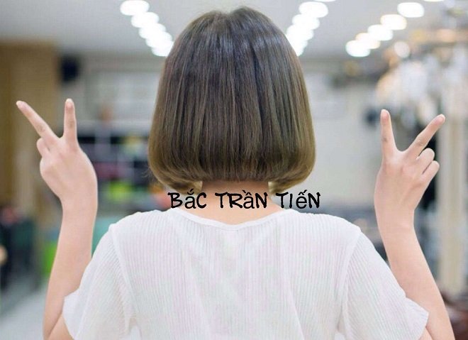 Tóc ngắn ngang vai năng động