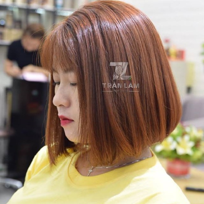 Tóc ngắn ngang vai tại Trần Lãm
