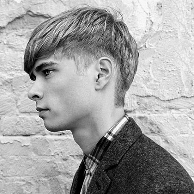 kiểu tóc fringe dành cho nam mặt tròn