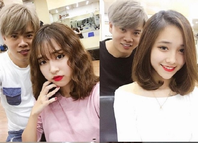Tóc ngắn cá tính tại Sinh Anh Hair Salon