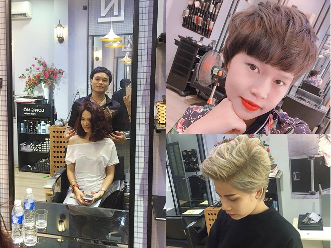3 khách nữ đã từng đến làm tóc tại Long No salon