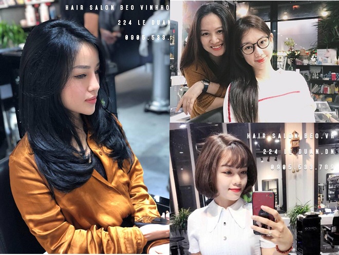 3 kiểu tóc đẹp vừa được tạo kiểu tại salon Beo Vĩnh Hoàng