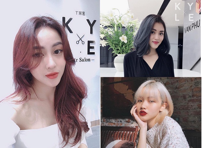 3 mẫu tóc đẹp được hoàn thiện tại The Kyle Hair salon