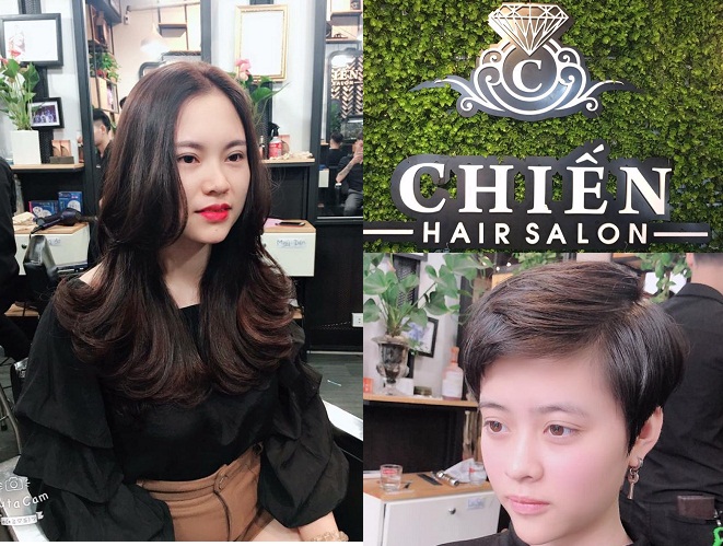 Chiến Hair Salon chuyên về các mẫu tóc ngắn lẫn tóc dài
