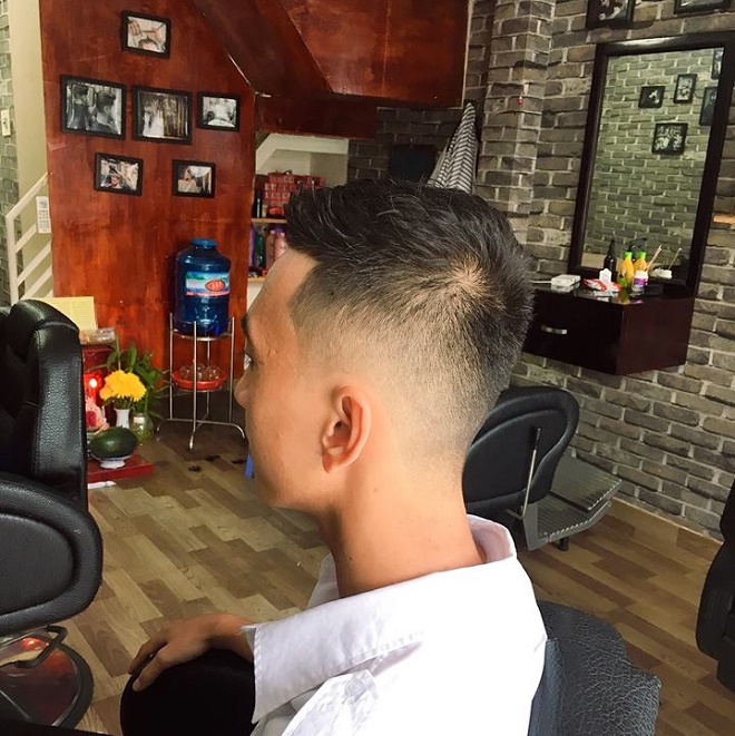 Tóc nam đẹp tại barbershop 4MEN