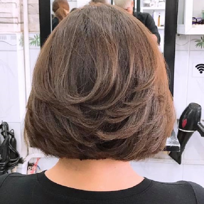 Tóc ngắn cá tính tại Salon Vũ Phong Cách