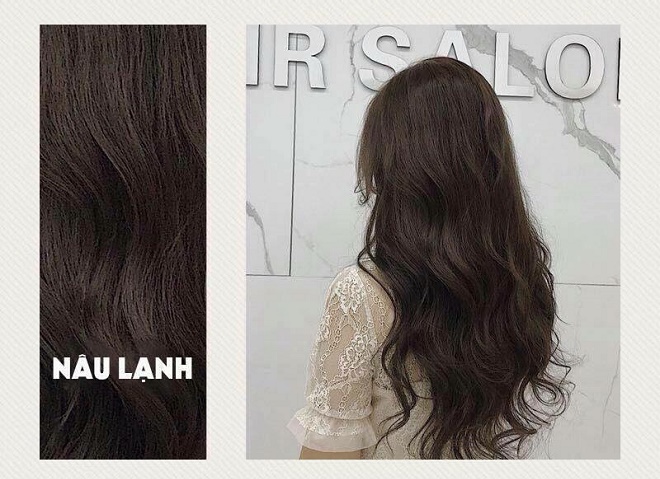 Uốn kết hợp nhuộm tại salon Vũ Iran