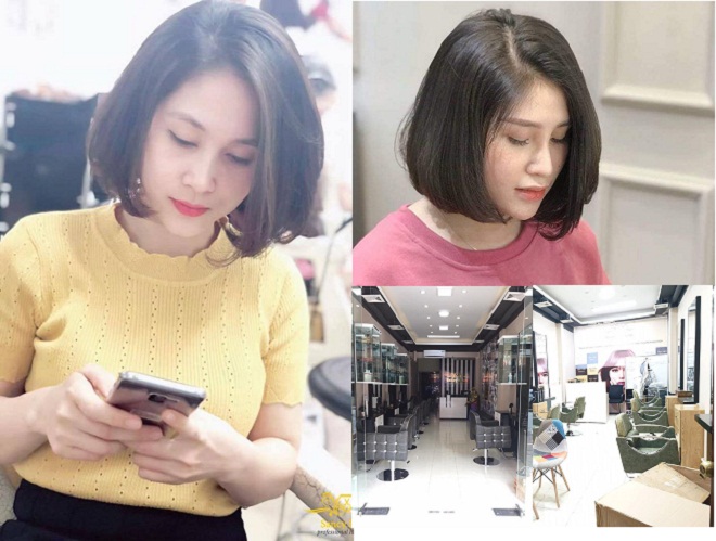 bên trong salon Sancy và những mẫu tóc đẹp được làm tại đây