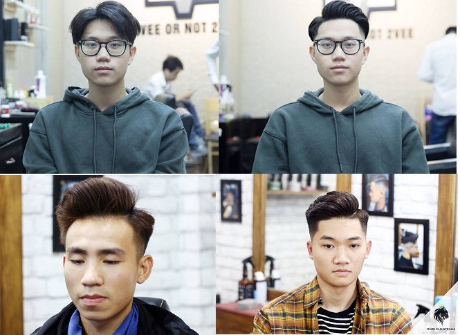 một số mẫu tóc nam đẹp cắt tại 2Vee hair station