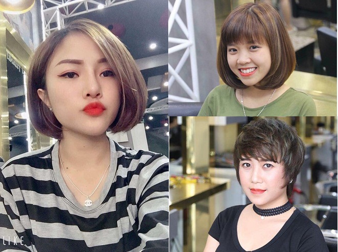 những mẫu tóc ngắn đẹp được tạo kiểu tại Minh Thanh hair salon
