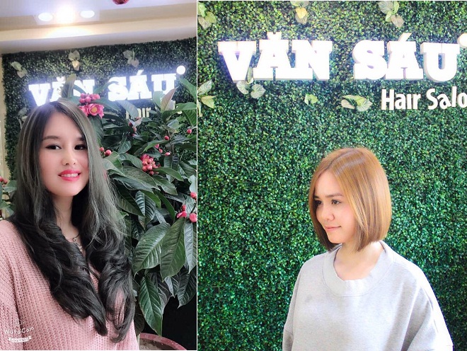 những mẫu tóc nữ đẹp được tạo kiểu tại Văn Sáu Hair salon