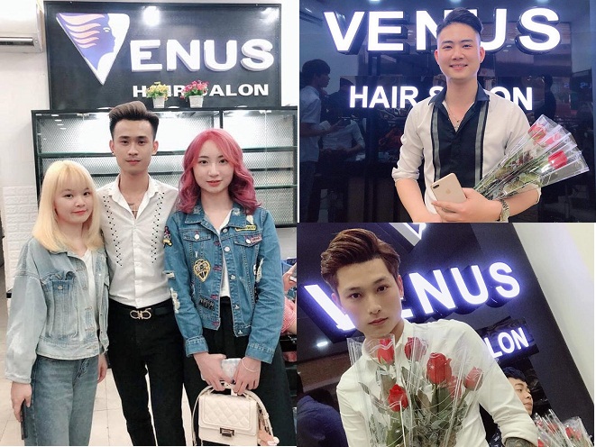salon Venus phục vụ cắt tóc cho cả nam và nữ