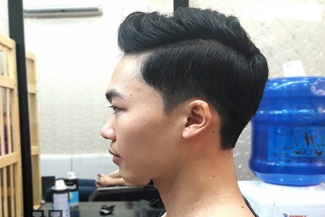 tóc side part nam