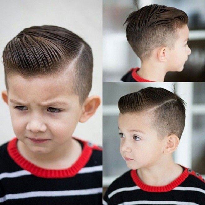 tóc undercut cho bé nam